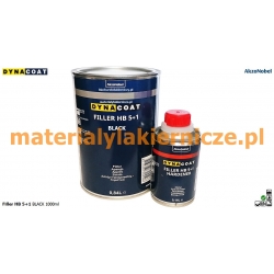 Dynacoat Filler HB 5+1 BLACK 1L materialylakiernicze.pl